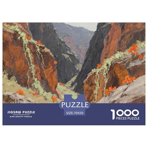 Bergstil Farbenfrohes Puzzle 1000 Teile Bewährter Qualität Erwachsene Kinder Schöne Landschaft Herausforderndes Rätsel Geschenke Männer Wanddekoration 70x50cm/1000pcs Bergstil Farbenfrohes Puzzle 1000 Teile Bewährter Qualität Erwachsene Kinder Schöne Landschaft Herausforderndes Rätsel Geschenke Männer Wanddekoration 70x50cm/1000pcs von QTIVARLEN
