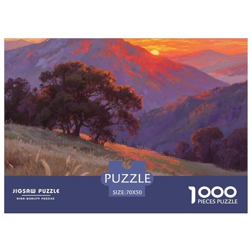 Bergstil Farbenfrohes Puzzle 1000 Teile Bewährter Qualität Erwachsene Kinder Schöne Landschaft Puzzlespiele Familie Geschenke Frauen Pädagogisches Spielzeug 70x50cm/ Bergstil Farbenfrohes Puzzle 1000 Teile Bewährter Qualität Erwachsene Kinder Schöne Landschaft Puzzlespiele Familie Geschenke Frauen Pädagogisches Spielzeug 70x50cm/ von QTIVARLEN