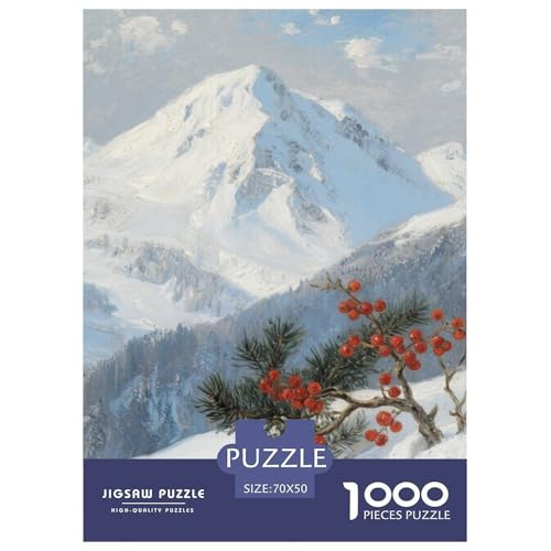 Bergstil Farbenfrohes Puzzle 1000 Teile Bewährter Qualität Für Erwachsene Und Kinder Schöne Landschaft Geschicklichkeitsspiel Geschenke Für Männer Home Dekoration 70x50cm/1000pcs Bergstil Farbenfrohes Puzzle 1000 Teile Bewährter Qualität Für Erwachsene Und Kinder Schöne Landschaft Geschicklichkeitsspiel Geschenke Für Männer Home Dekoration 70x50cm/1000pcs von QTIVARLEN