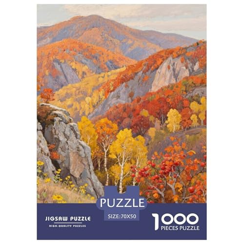 Bergstil Farbenfrohes Puzzle 1000 Teile in Bewährter Qualität Für Erwachsene Kinder Schöne Landschaft Geschicklichkeitsspiel Geschenke Männer Pädagogisches Spielzeug 70x50cm/1000pcs Bergstil Farbenfrohes Puzzle 1000 Teile in Bewährter Qualität Für Erwachsene Kinder Schöne Landschaft Geschicklichkeitsspiel Geschenke Männer Pädagogisches Spielzeug 70x50cm/1000pcs von QTIVARLEN
