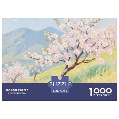 Bergstil Puzzles 1000 Teile Bewährter Qualität Erwachsene Kinder Schöne Landschaft Herausforderndes Rätsel Geschenke Frauen Pädagogisches Spielzeug 70x50cm/1000pcs von QTIVARLEN