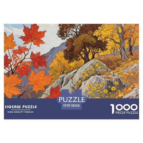Bergstil Puzzles 1000 Teile Bewährter Qualität Erwachsene Kinder Schöne Landschaft Herausforderndes Rätsel Geschenke Männer Wanddekoration 38x26cm/1000pcs Bergstil Puzzles 1000 Teile Bewährter Qualität Erwachsene Kinder Schöne Landschaft Herausforderndes Rätsel Geschenke Männer Wanddekoration 38x26cm/1000pcs von QTIVARLEN