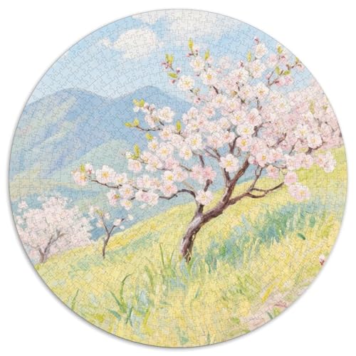 Bergstil Puzzles 1000 Teile Bewährter Qualität Für Erwachsene Und Kinder Schöne Landschaft Geschicklichkeitsspiel Geschenke Für Frauen Home Dekoration 1000pcs (67.5x67.5cm) von QTIVARLEN