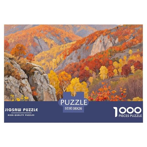 Bergstil Puzzles 1000 Teile in bewährter Qualität Für Erwachsene Und Kinder Puzzlespiele Für Familie Geschenke Für Frauen Home Dekoration 38x26cm/1000pcs Bergstil Puzzles 1000 Teile in bewährter Qualität Für Erwachsene Und Kinder Puzzlespiele Für Familie Geschenke Für Frauen Home Dekoration 38x26cm/1000pcs von QTIVARLEN