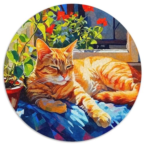 Cat Puzzle 1000 Teilige Für Erwachsene Und Kinder Cute Pet Cat Impossible Geschicklichkeitsspiel Klassische Geschenk Home Dekoration in Bewährter Qualität 1000pcs (67.5x67.5cm) von QTIVARLEN