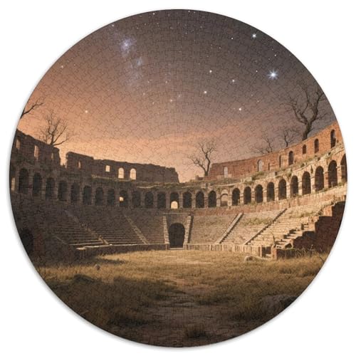 Das römische Kolosseum Erwachsene Puzzle 1000 Teile Für Erwachsene Landmark Gebäude EIN Herausforderndes Rätsel Landmark Gebäude Puzzles Geschenk Familie HomeDekoration 1000pcs (67.5x67.5cm) von QTIVARLEN