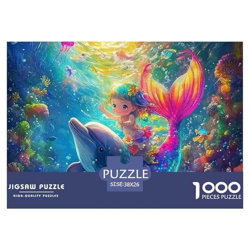 Delphin Puzzle 1000 Teile Für Erwachsene Und Kinder Meerestiere Herausforderung Spiel Klassische Geschenk Wunderschönes Dekoration Clevere Rätsel 38x26cm/1000pcs Delphin Puzzle 1000 Teile Für Erwachsene Und Kinder Meerestiere Herausforderung Spiel Klassische Geschenk Wunderschönes Dekoration Clevere Rätsel 38x26cm/1000pcs von QTIVARLEN