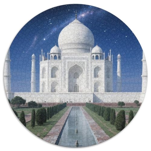 Der Taj Mahal Farbenfrohes Puzzle 1000 Teile in Bewährter Qualität Landmark Gebäude EIN Herausforderndes Rätsel Landmark Gebäude Puzzles Geschenk Familie HomeDekoration 1000pcs (67.5x67.5cm) von QTIVARLEN