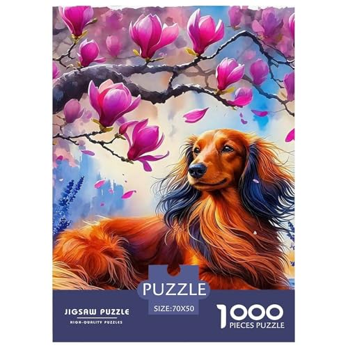 EIN lebendiger Hund Puzzle 1000 Teile Für Erwachsene Kinder Niedlicher Haustierhund Lernspiel Pädagogisches Spielzeug Home Dekoration Bewährte Qualität 70x50cm/1000pcs EIN lebendiger Hund Puzzle 1000 Teile Für Erwachsene Kinder Niedlicher Haustierhund Lernspiel Pädagogisches Spielzeug Home Dekoration Bewährte Qualität 70x50cm/1000pcs von QTIVARLEN