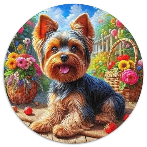 EIN lebendiger Hund Puzzle 1000 Teile Für Erwachsene Und Kinder Niedlicher Haustierhund Impossible Geschicklichkeitsspiel Pädagogisches Spielzeug Dekoration (67.5x67.5cm) von QTIVARLEN