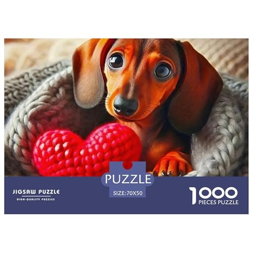 EIN lebendiger Hund Puzzle 1000 Teile Für Erwachsene Und Kinder Niedlicher Haustierhund Lernspiel Interaktives Spielzeug Dekoration Rätsel 70x50cm/1000pcs EIN lebendiger Hund Puzzle 1000 Teile Für Erwachsene Und Kinder Niedlicher Haustierhund Lernspiel Interaktives Spielzeug Dekoration Rätsel 70x50cm/1000pcs von QTIVARLEN