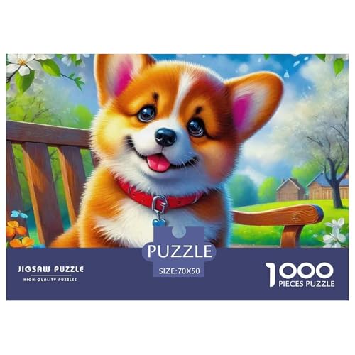 EIN lebendiger Hund Puzzle 1000 Teile Für Erwachsene Und Kinder Niedlicher Haustierhund Lernspiel Pädagogisches Spielzeug Dekoration Rätsel 70x50cm/1000pcs EIN lebendiger Hund Puzzle 1000 Teile Für Erwachsene Und Kinder Niedlicher Haustierhund Lernspiel Pädagogisches Spielzeug Dekoration Rätsel 70x50cm/1000pcs von QTIVARLEN