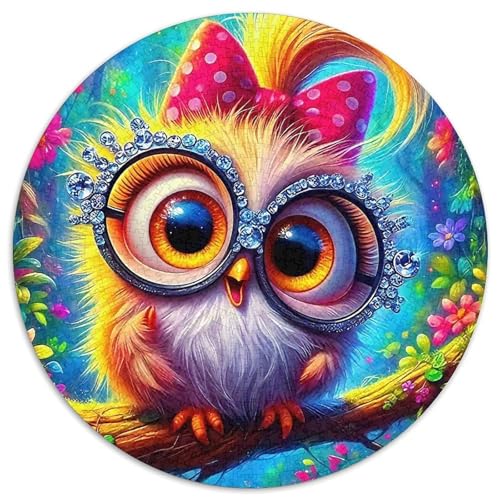 Eule Puzzle 1000 Teile Für Erwachsene Und Kinder Kühle Raptors Herausforderung Spiel Klassische Geschenk Wunderschönes Dekoration in Bewährter Qualität 1000pcs (67.5x67.5cm) von QTIVARLEN