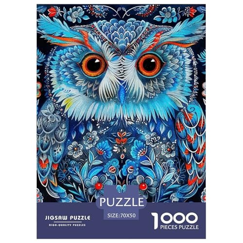 Eule Puzzle 1000 Teile Für Erwachsene Und Kinder Kühle Raptors Lernspiel Interaktives Spielzeug Wunderschönes Dekoration in Bewährter Qualität 70x50cm/1000pcs Eule Puzzle 1000 Teile Für Erwachsene Und Kinder Kühle Raptors Lernspiel Interaktives Spielzeug Wunderschönes Dekoration in Bewährter Qualität 70x50cm/1000pcs von QTIVARLEN