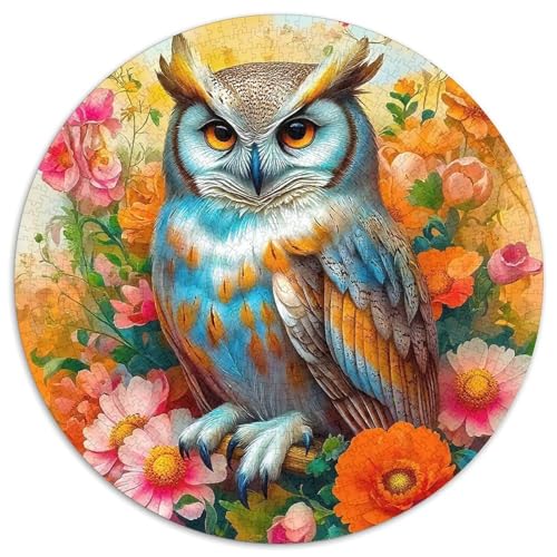 Eule Puzzle 1000 Teile Für Erwachsene Und Kinder Kühle Raptors Lernspiel Klassische Geschenk Home Dekoration Clevere Rätsel 1000pcs (67.5x67.5cm) von QTIVARLEN