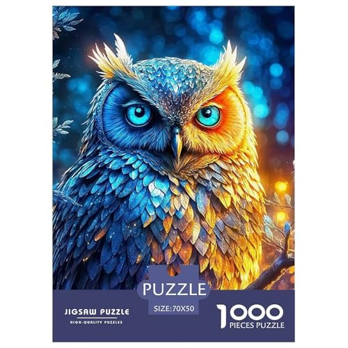 Eule Puzzle 1000 Teile Für Erwachsene Und Kinder Kühle Raptors Lernspiel Klassische Geschenk Wunderschönes Dekoration Clevere Rätsel 70x50cm/1000pcs Eule Puzzle 1000 Teile Für Erwachsene Und Kinder Kühle Raptors Lernspiel Klassische Geschenk Wunderschönes Dekoration Clevere Rätsel 70x50cm/1000pcs von QTIVARLEN