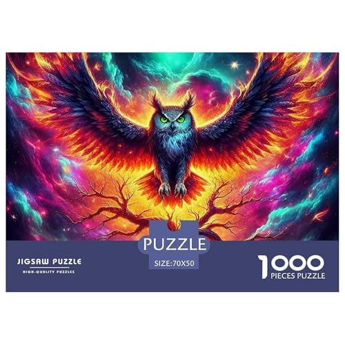 Eule Puzzle 1000 Teile Für Erwachsene Und Kinder Kühle Raptors Lernspiel Pädagogisches Spielzeug Home Dekoration in Bewährter Qualität 70x50cm/1000pcs Eule Puzzle 1000 Teile Für Erwachsene Und Kinder Kühle Raptors Lernspiel Pädagogisches Spielzeug Home Dekoration in Bewährter Qualität 70x50cm/1000pcs von QTIVARLEN