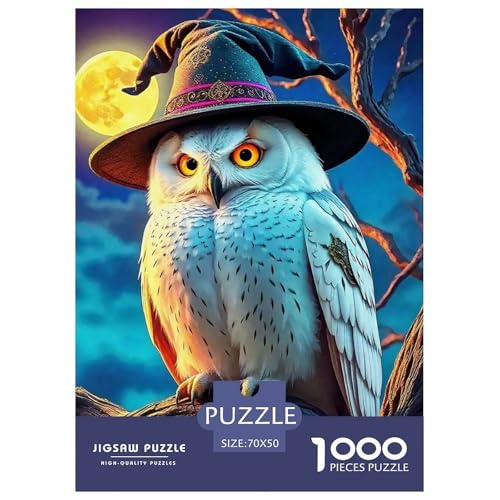 Eule Puzzle 1000 Teilige Für Erwachsene Und Kinder Kühle Raptors Impossible Geschicklichkeitsspiel Klassische Geschenk Home Dekoration Clevere Rätsel 70x50cm/1000pcs Eule Puzzle 1000 Teilige Für Erwachsene Und Kinder Kühle Raptors Impossible Geschicklichkeitsspiel Klassische Geschenk Home Dekoration Clevere Rätsel 70x50cm/1000pcs von QTIVARLEN