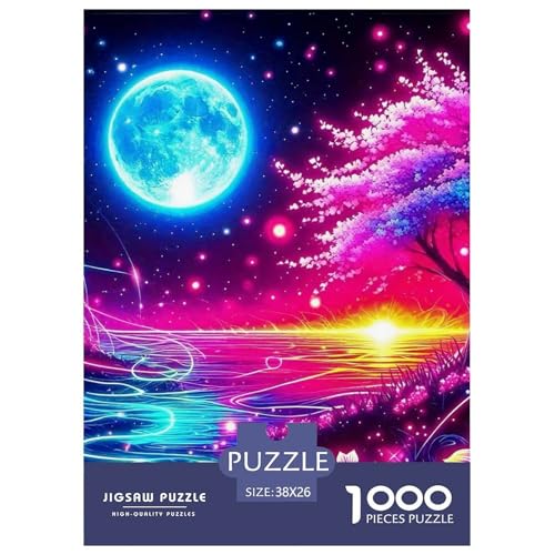 Fantasy Night Scene Puzzle 1000 Teile Für Erwachsene Und Kinder Stunning Night View Lernspiel Pädagogisches Spielzeug Home Dekoration in Bewährter Qualität 38x26cm/1000pcs Fantasy Night Scene Puzzle 1000 Teile Für Erwachsene Und Kinder Stunning Night View Lernspiel Pädagogisches Spielzeug Home Dekoration in Bewährter Qualität 38x26cm/1000pcs von QTIVARLEN