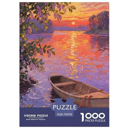 Fluss Stil Farbenfrohes Puzzle 1000 Stück in Bewährter Qualität Für Erwachsene Kinder Schöne Landschaft Geschicklichkeitsspiel Geschenke Frauen Wanddekoration 70x50cm/1000pcs Fluss Stil Farbenfrohes Puzzle 1000 Stück in Bewährter Qualität Für Erwachsene Kinder Schöne Landschaft Geschicklichkeitsspiel Geschenke Frauen Wanddekoration 70x50cm/1000pcs von QTIVARLEN