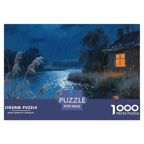 Fluss Stil Farbenfrohes Puzzle 1000 Stück in bewährter Qualität Für Erwachsene Und Kinder Puzzlespiele Für Familie Geschenke Für Frauen Home Dekoration 38x26cm/1000pcs Fluss Stil Farbenfrohes Puzzle 1000 Stück in bewährter Qualität Für Erwachsene Und Kinder Puzzlespiele Für Familie Geschenke Für Frauen Home Dekoration 38x26cm/1000pcs von QTIVARLEN
