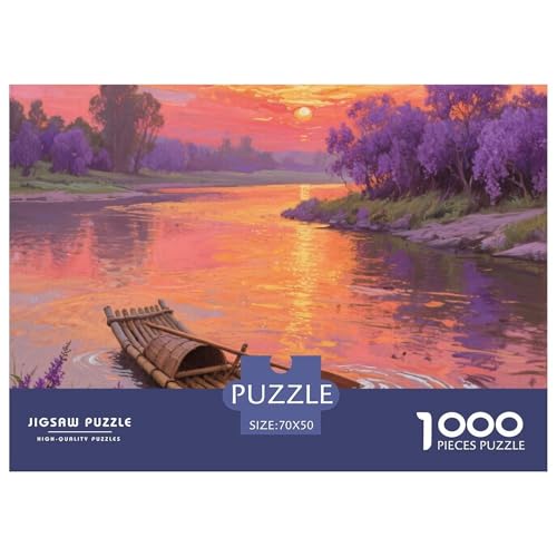 Fluss Stil Farbenfrohes Puzzle 1000 Teile in bewährter Qualität Für Erwachsene Und Kinder Herausforderndes Rätsel Geschenke Für Frauen Pädagogisches Spielzeug 70x50cm/1000pcs Fluss Stil Farbenfrohes Puzzle 1000 Teile in bewährter Qualität Für Erwachsene Und Kinder Herausforderndes Rätsel Geschenke Für Frauen Pädagogisches Spielzeug 70x50cm/1000pcs von QTIVARLEN