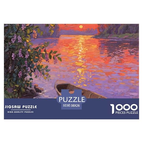 Fluss Stil Farbenfrohes Puzzle 1000 Teile in bewährter Qualität Für Erwachsene Und Kinder Puzzlespiele Für Familie Geschenke Für Frauen Wanddekoration 38x26cm/1000pcs Fluss Stil Farbenfrohes Puzzle 1000 Teile in bewährter Qualität Für Erwachsene Und Kinder Puzzlespiele Für Familie Geschenke Für Frauen Wanddekoration 38x26cm/1000pcs von QTIVARLEN