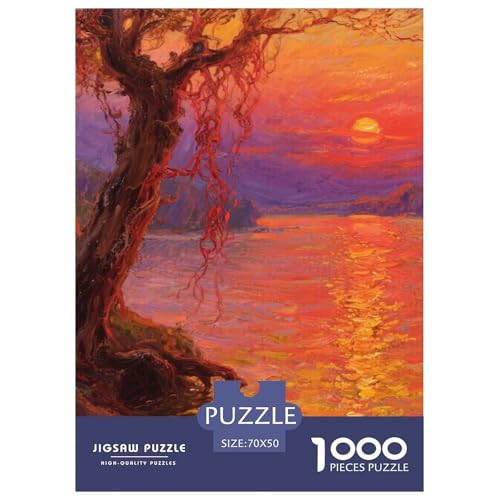 Flussblick Stil Farbenfrohes Puzzle 1000 Teile in Bewährter Qualität Für Erwachsene Kinder Schöne Landschaft Geschicklichkeitsspiel Geschenke Frauen Home Dekoration 70x50cm/1000pcs Flussblick Stil Farbenfrohes Puzzle 1000 Teile in Bewährter Qualität Für Erwachsene Kinder Schöne Landschaft Geschicklichkeitsspiel Geschenke Frauen Home Dekoration 70x50cm/1000pcs von QTIVARLEN