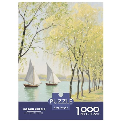Flussblick Stil Farbenfrohes Puzzle 1000 Teile in Bewährter Qualität Für Erwachsene Kinder Schöne Landschaft Geschicklichkeitsspiel Geschenke Frauen Pädagogisches Spielzeug 70x50cm/1000pcs Flussblick Stil Farbenfrohes Puzzle 1000 Teile in Bewährter Qualität Für Erwachsene Kinder Schöne Landschaft Geschicklichkeitsspiel Geschenke Frauen Pädagogisches Spielzeug 70x50cm/1000pcs von QTIVARLEN