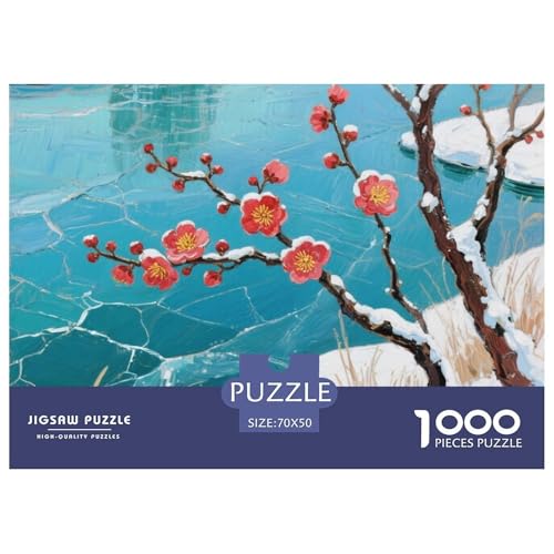 Flussblick Stil Farbenfrohes Puzzle 1000 Teile in bewährter Qualität Für Erwachsene Und Kinder Herausforderndes Rätsel Geschenke Für Männer Wanddekoration 70x50cm/1000pcs Flussblick Stil Farbenfrohes Puzzle 1000 Teile in bewährter Qualität Für Erwachsene Und Kinder Herausforderndes Rätsel Geschenke Für Männer Wanddekoration 70x50cm/1000pcs von QTIVARLEN