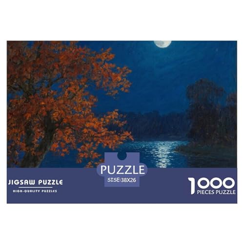 Flussblick Stil Farbenfrohes Puzzle 1000 Teile in bewährter Qualität Für Erwachsene Und Kinder Puzzlespiele Für Familie Geschenke Für Frauen Pädagogisches Spielzeug 38x26cm Flussblick Stil Farbenfrohes Puzzle 1000 Teile in bewährter Qualität Für Erwachsene Und Kinder Puzzlespiele Für Familie Geschenke Für Frauen Pädagogisches Spielzeug 38x26cm von QTIVARLEN