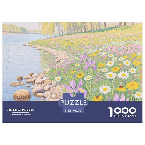 Flussblick Stil Puzzles 1000 Teile in bewährter Qualität Für Erwachsene Und Kinder Herausforderndes Rätsel Geschenke Für Männer Wanddekoration 70x50cm/1000pcs Flussblick Stil Puzzles 1000 Teile in bewährter Qualität Für Erwachsene Und Kinder Herausforderndes Rätsel Geschenke Für Männer Wanddekoration 70x50cm/1000pcs von QTIVARLEN