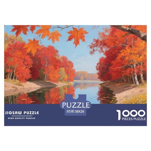 Flussblick Stil Puzzles 1000 Teile in bewährter Qualität Für Erwachsene Und Kinder Puzzlespiele Für Familie Geschenke Für Männer Home Dekoration 38x26cm/1000pcs Flussblick Stil Puzzles 1000 Teile in bewährter Qualität Für Erwachsene Und Kinder Puzzlespiele Für Familie Geschenke Für Männer Home Dekoration 38x26cm/1000pcs von QTIVARLEN