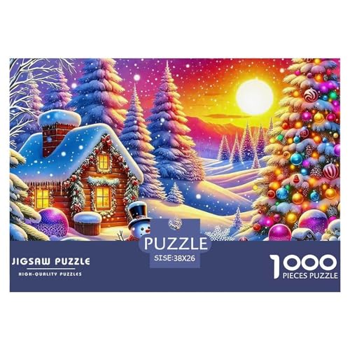 Frohe Weihnachten Puzzle 1000 Teile Für Erwachsene Und Kinder Weihnachtsstil Impossible Geschicklichkeitsspiel Interaktives Spielzeug Wunderschönes Dekoration Clevere Rätsel 38x26cm/1000pcs Frohe Weihnachten Puzzle 1000 Teile Für Erwachsene Und Kinder Weihnachtsstil Impossible Geschicklichkeitsspiel Interaktives Spielzeug Wunderschönes Dekoration Clevere Rätsel 38x26cm/1000pcs von QTIVARLEN