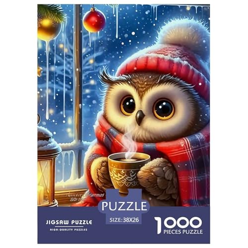 Frohe Weihnachten Puzzle 1000 Teile Für Erwachsene Und Kinder Weihnachtsstil Impossible Geschicklichkeitsspiel Klassische Geschenk Home Dekoration Clevere Rätsel 38x26cm/1000pcs von QTIVARLEN