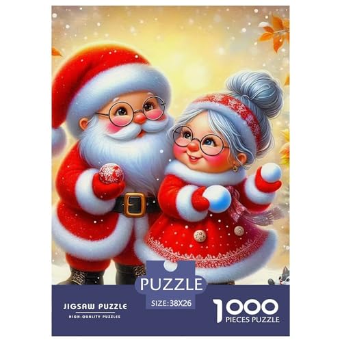 Frohe Weihnachten Puzzle 1000 Teile Für Erwachsene Und Kinder Weihnachtsstil Impossible Geschicklichkeitsspiel Pädagogisches Spielzeug Wunderschönes Dekoration Clevere Rätsel 38x26cm/1000pcs Frohe Weihnachten Puzzle 1000 Teile Für Erwachsene Und Kinder Weihnachtsstil Impossible Geschicklichkeitsspiel Pädagogisches Spielzeug Wunderschönes Dekoration Clevere Rätsel 38x26cm/1000pcs von QTIVARLEN