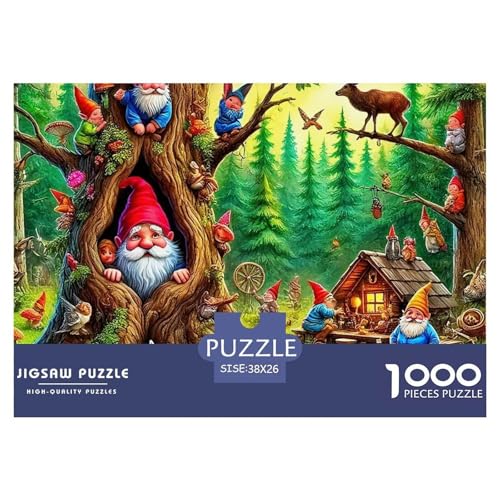Frohe Weihnachten Puzzle 1000 Teile Für Erwachsene Und Kinder Weihnachtsstil Lernspiel Interaktives Spielzeug Home Dekoration Clevere Rätsel 38x26cm/1000pcs von QTIVARLEN