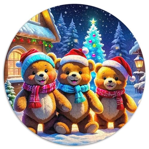 Frohe Weihnachten Puzzle 1000 Teile Für Erwachsene Und Kinder Weihnachtsstil Lernspiel Klassische Geschenk Wunderschönes Dekoration in Bewährter Qualität 1000pcs (67.5x67.5cm) von QTIVARLEN