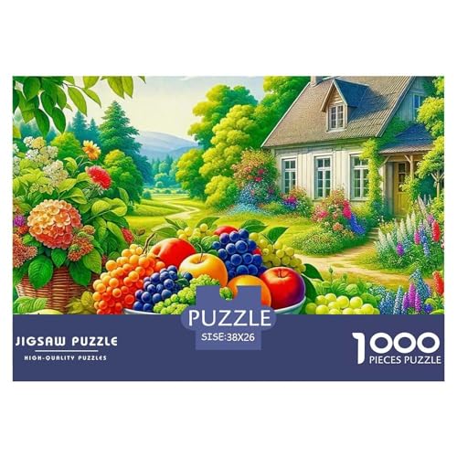 Früchte Puzzle 1000 Teile Für Erwachsene Und Kinder Diverse Früchtes Herausforderung Spiel Interaktives Spielzeug Wunderschönes Dekoration in Bewährter Qualität 38x26cm/1000pcs Früchte Puzzle 1000 Teile Für Erwachsene Und Kinder Diverse Früchtes Herausforderung Spiel Interaktives Spielzeug Wunderschönes Dekoration in Bewährter Qualität 38x26cm/1000pcs von QTIVARLEN