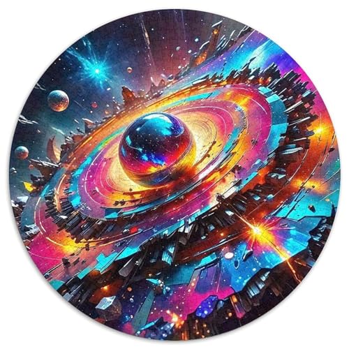 Galaktischer Stil Farbenfrohes Puzzle 1000 Stück Qualitätsware Für Erwachsene Kinder Kühle Galaxie Geschicklichkeitsspiel Geschenke Männer Home Dekoration 1000pcs (67.5x67.5cm) von QTIVARLEN