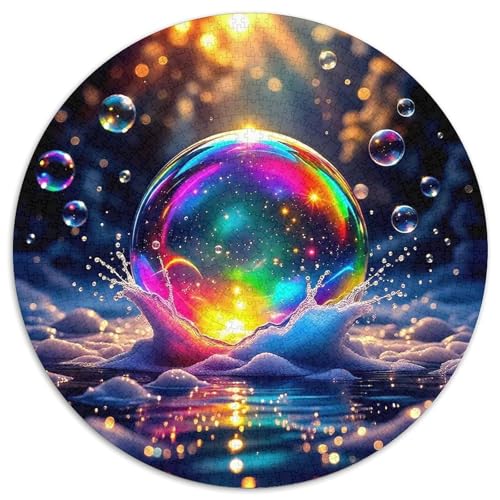 Galaktischer Stil Farbenfrohes Puzzle 1000 Teile Qualitativ Für Alle Kühle Galaxie Familienspiel Geschenk Männer Home Dekoration 1000pcs (67.5x67.5cm) von QTIVARLEN