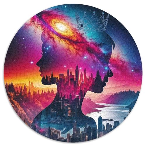 Galaktischer Stil Puzzle 1000 Teile Qualitätsware Für Erwachsene Kinder Kühle Galaxie Geschicklichkeitsspiel Geschenke Frauen Pädagogisches Spielzeug 1000pcs (67.5x67.5cm) von QTIVARLEN