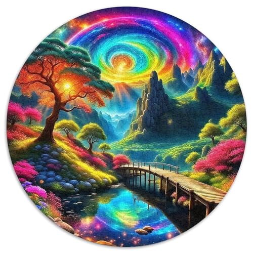 Galaktischer Stil Puzzle 1000 Teile Qualitativ Für Alle Kühle Galaxie Familienspiel Geschenk Männer Pädagogisch 1000pcs (67.5x67.5cm) von QTIVARLEN