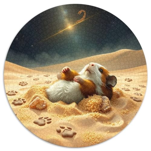 Guineeschwein Farbenfrohes Puzzle 1000 Teile Bewährter Qualität Erwachsene Kinder Niedliches Haustier Geschicklichkeitsspiel Geschenke Männer Pädagogisches Spielzeug 1000pcs (67.5x67.5cm)​ von QTIVARLEN