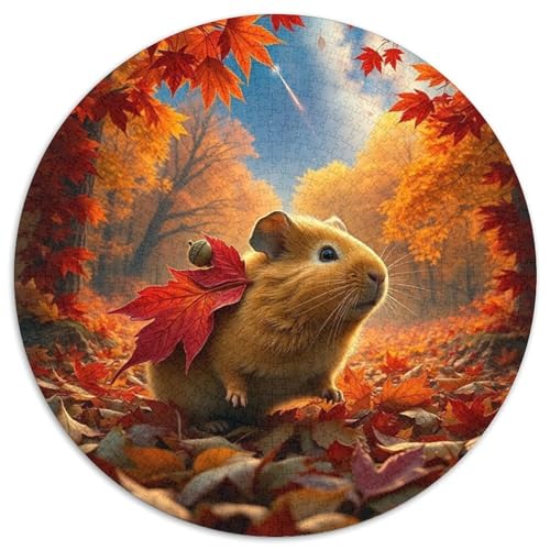 Guineeschwein Farbenfrohes Puzzle 1000 Teile Bewährter Qualität Erwachsene Kinder Niedliches Haustier Herausforderndes Rätsel Geschenke Frauen Home Dekoration 1000pcs (67.5x67.5cm)​ von QTIVARLEN