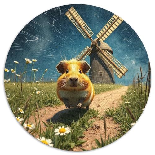 Guineeschwein Farbenfrohes Puzzle 1000 Teile Bewährter Qualität Erwachsene Kinder Niedliches Haustier Puzzlespiele Familie Geschenke Männer Home Dekoration 1000pcs (67.5x67.5cm)​ von QTIVARLEN