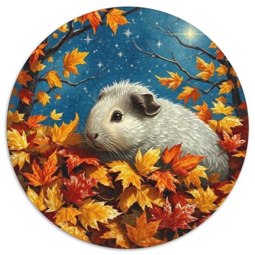 Guineeschwein Puzzles 1000 Teile Bewährter Qualität Erwachsene Kinder Niedliches Haustier Puzzlespiele Familie Geschenke Frauen Pädagogisches Spielzeug 1000pcs (67.5x67.5cm)​ von QTIVARLEN
