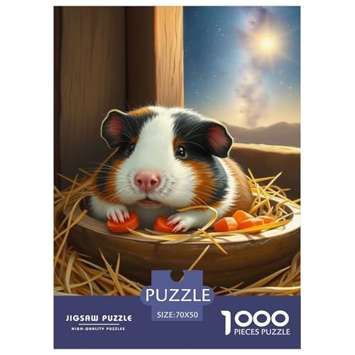 Guineeschwein Puzzles 1000 Teile Bewährter Qualität Für Erwachsene Kinder Niedliches Haustier Geschicklichkeitsspiel Geschenke Frauen Pädagogisches Spielzeug 70x50cm/1000pcs Guineeschwein Puzzles 1000 Teile Bewährter Qualität Für Erwachsene Kinder Niedliches Haustier Geschicklichkeitsspiel Geschenke Frauen Pädagogisches Spielzeug 70x50cm/1000pcs von QTIVARLEN