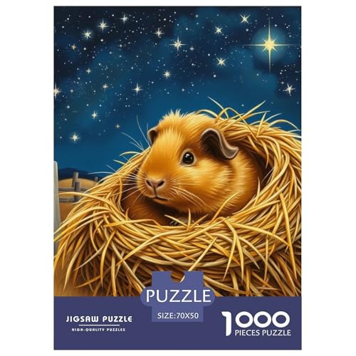 Guineeschwein Puzzles 1000 Teile Bewährter Qualität Für Erwachsene Kinder Niedliches Haustier Geschicklichkeitsspiel Geschenke Frauen Pädagogisches Spielzeug 70x50cm/1000pcs Guineeschwein Puzzles 1000 Teile Bewährter Qualität Für Erwachsene Kinder Niedliches Haustier Geschicklichkeitsspiel Geschenke Frauen Pädagogisches Spielzeug 70x50cm/1000pcs von QTIVARLEN