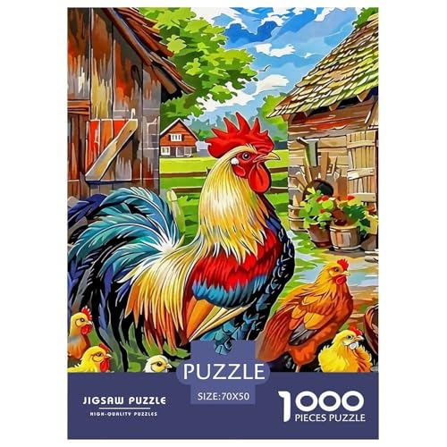 Hahn Puzzle 1000 Teile Für Erwachsene Und Kinder Schwanz Impossible Geschicklichkeitsspiel Interaktives Spielzeug Home Dekoration Clevere Rätsel 70x50cm/1000pcs Hahn Puzzle 1000 Teile Für Erwachsene Und Kinder Schwanz Impossible Geschicklichkeitsspiel Interaktives Spielzeug Home Dekoration Clevere Rätsel 70x50cm/1000pcs von QTIVARLEN